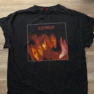 The Cure Pornography band shirt